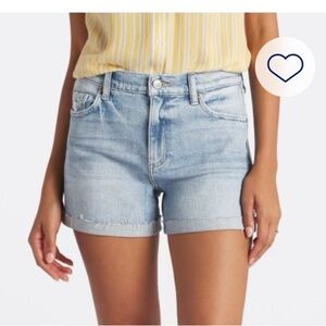 Cosmic Blue Love Classic Jean Shorts size 14